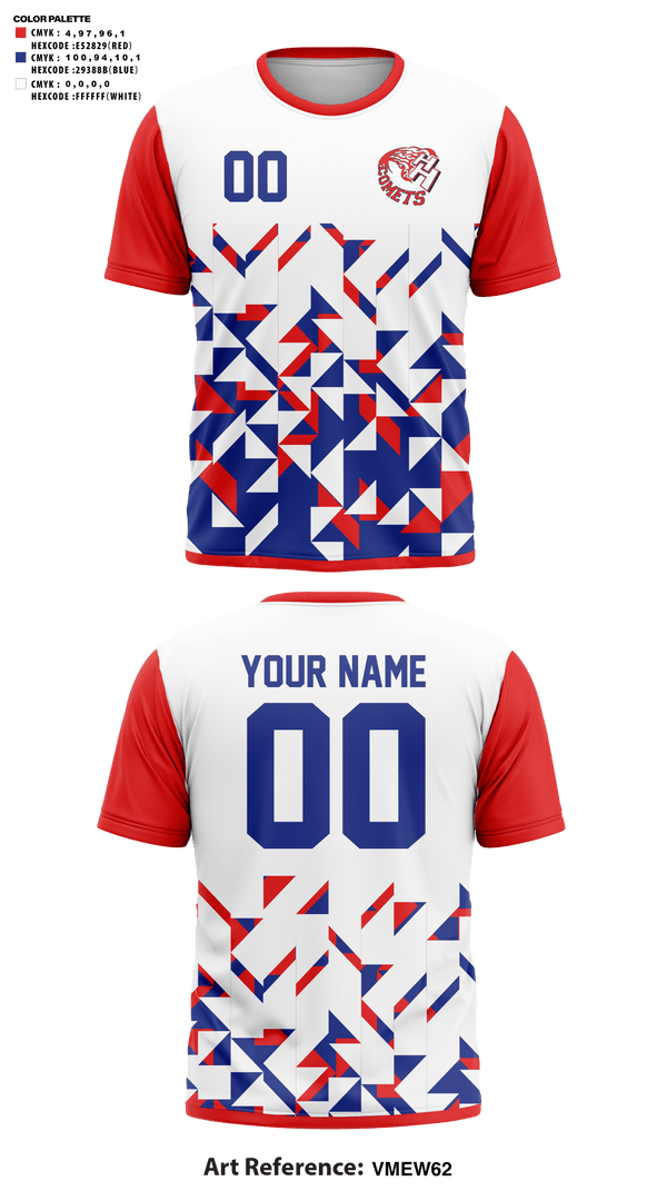 Short Sleeve Performance Shirt, Hanover-Horton High School Soccer, Women's Soccer, Teamtime, Team time, sublimation, custom sports apparel, team uniforms, spirit wear, spiritwear, sports uniforms, custom shirts, team store, custom team store, fundraiser sports, apparel fundraiser