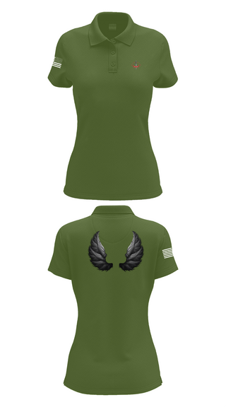 Womens Short Sleeve Performance Polo, WarriorPrep, Navy, Teamtime, Team time, sublimation, custom sports apparel, team uniforms, spirit wear, spiritwear, sports uniforms, custom shirts, team store, custom team store, fundraiser sports, apparel fundraiser