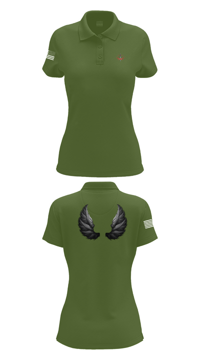 WarriorPrep 14749661 Women's Short Sleeve Performance Polo  - 52