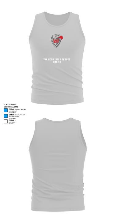 Van Horn High School Cheer 17868436 Tank Top - 13