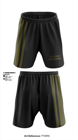 Athletic Shorts With Pockets, br power maintenance, , Teamtime, Team time, sublimation, custom sports apparel, team uniforms, spirit wear, spiritwear, sports uniforms, custom shirts, team store, custom team store, fundraiser sports, apparel fundraiser
