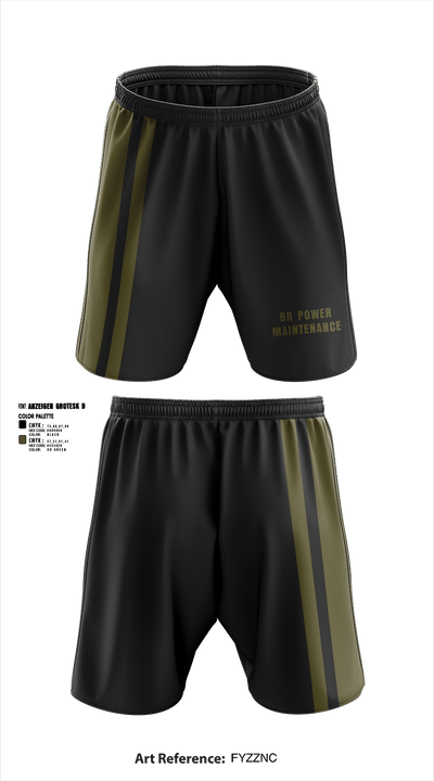 br power maintenance 65016715 Athletic Shorts With Pockets - 1