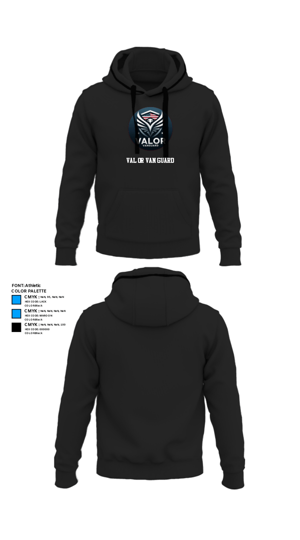 Hoodie, Valor Vanguard, , Teamtime, Team time, sublimation, custom sports apparel, team uniforms, spirit wear, spiritwear, sports uniforms, custom shirts, team store, custom team store, fundraiser sports, apparel fundraiser