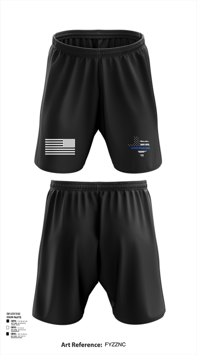Maverick County Constable PCT 4 23255361 Athletic Shorts With Pockets - 105