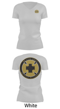 Maur Hill - Mount Academy Swimming 44931227 Women's Short Sleeve V-neck Shirt - 7