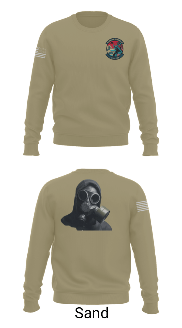 Crew Neck Sweatshirt, 18 CES/CEX, , Teamtime, Team time, sublimation, custom sports apparel, team uniforms, spirit wear, spiritwear, sports uniforms, custom shirts, team store, custom team store, fundraiser sports, apparel fundraiser