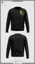 East Chambers High School Basketball 56385397 Crew Neck Sweatshirt - 65