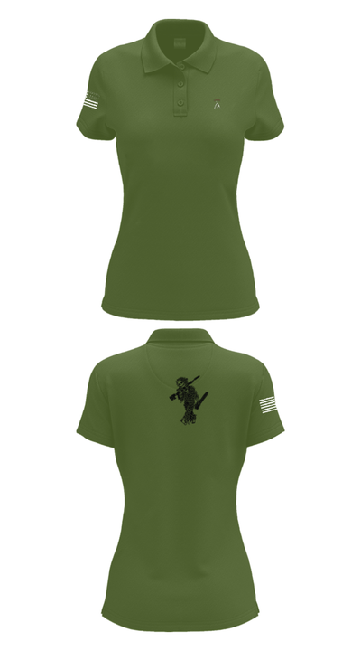 2-5 CAV Snipers 24011849 Women's Short Sleeve Performance Polo  - 55