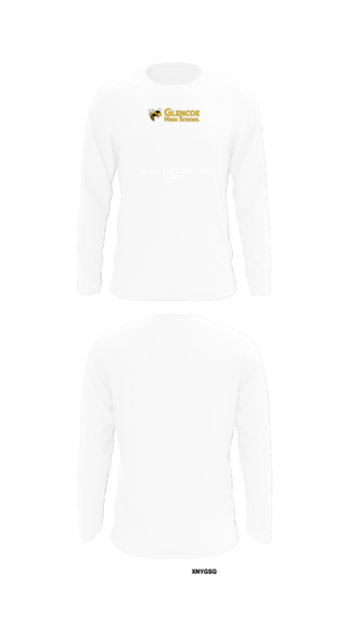 Long Sleeve Performance Shirt, Glencoe High School Cross Country, Cross Country, Teamtime, Team time, sublimation, custom sports apparel, team uniforms, spirit wear, spiritwear, sports uniforms, custom shirts, team store, custom team store, fundraiser sports, apparel fundraiser