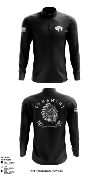 Quarter Zip Jacket, Charlie 1/25 Buffalo, , Teamtime, Team time, sublimation, custom sports apparel, team uniforms, spirit wear, spiritwear, sports uniforms, custom shirts, team store, custom team store, fundraiser sports, apparel fundraiser