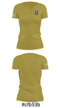 Jasper High School Softball 7823625 Women's Short Sleeve V-neck Shirt - 21