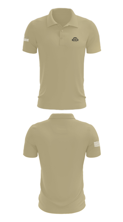 Busch Ranch 16880280 Short Sleeve Performance Polo - 39