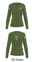 SCPOA 35279969 Women's Long Sleeve V-neck Shirt - 54