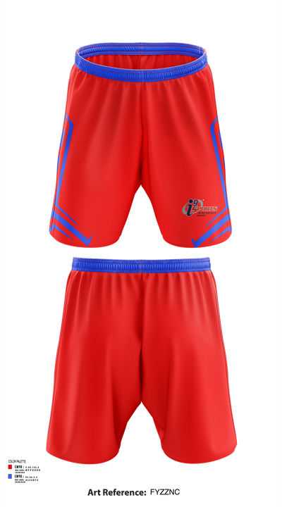 i9 Sports of North Mecklenburg/South Iredell 39583391 Athletic Shorts With Pockets - 102 (1)