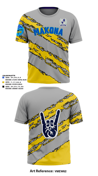 Short Sleeve Performance Shirt, MAKONA Frat, E-Sports, Teamtime, Team time, sublimation, custom sports apparel, team uniforms, spirit wear, spiritwear, sports uniforms, custom shirts, team store, custom team store, fundraiser sports, apparel fundraiser