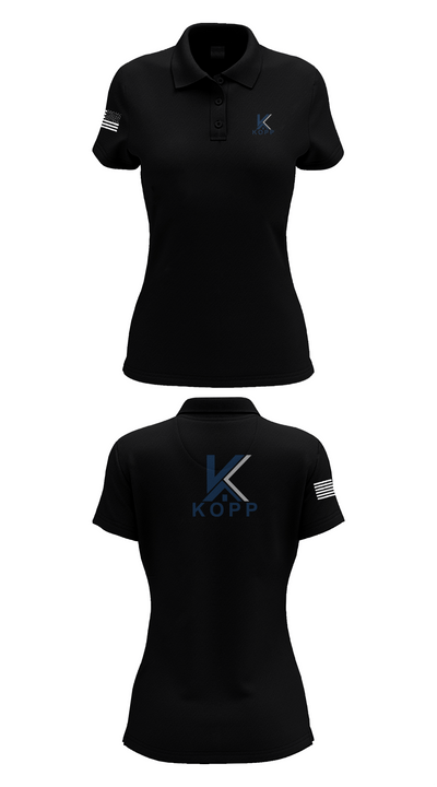 Kopp Renovations 26742282 Women's Short Sleeve Performance Polo  - 16