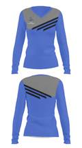 HCYP Recreational 89498148 Women's Long Sleeve V-neck Shirt - 37