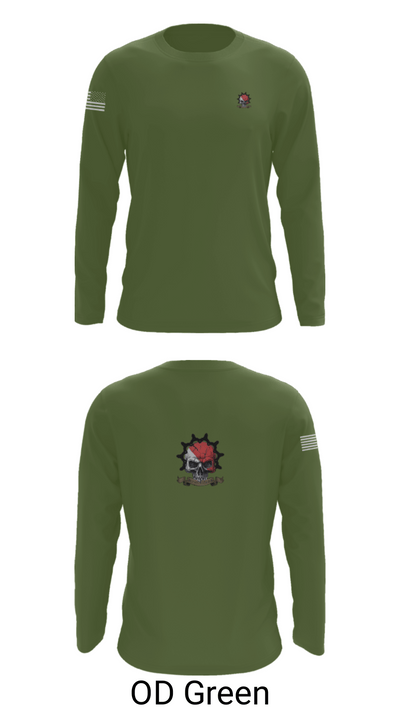 Bonecrushers 66346307 Long Sleeve Performance Shirt - 46