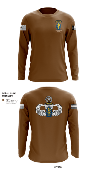 Long Sleeve Performance Shirt, 197th STSC (SO)(A), National Guard, Teamtime, Team time, sublimation, custom sports apparel, team uniforms, spirit wear, spiritwear, sports uniforms, custom shirts, team store, custom team store, fundraiser sports, apparel fundraiser