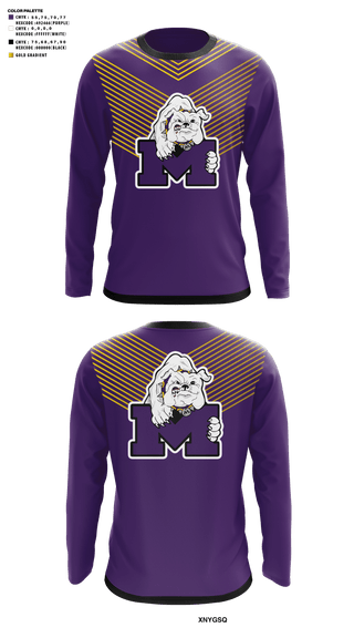Long Sleeve Performance Shirt, Midland Freshman High School Cross Country, Cross Country, Teamtime, Team time, sublimation, custom sports apparel, team uniforms, spirit wear, spiritwear, sports uniforms, custom shirts, team store, custom team store, fundraiser sports, apparel fundraiser