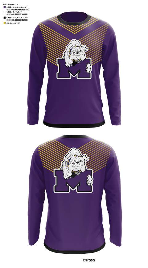 Long Sleeve Performance Shirt, Midland Freshman High School Cross Country, Cross Country, Teamtime, Team time, sublimation, custom sports apparel, team uniforms, spirit wear, spiritwear, sports uniforms, custom shirts, team store, custom team store, fundraiser sports, apparel fundraiser