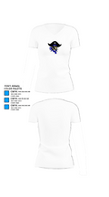 Hankinson Public School Basketball 53290761 Women's Short Sleeve V-neck Shirt - 18