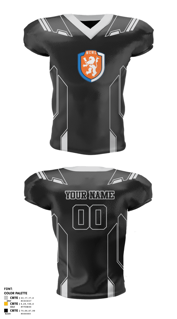 Football Jersey, Lions, Spirit Store, Teamtime, Team time, sublimation, custom sports apparel, team uniforms, spirit wear, spiritwear, sports uniforms, custom shirts, team store, custom team store, fundraiser sports, apparel fundraiser