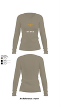 977 MP CO 88106845 Women's Long Sleeve V-neck Shirt - 62
