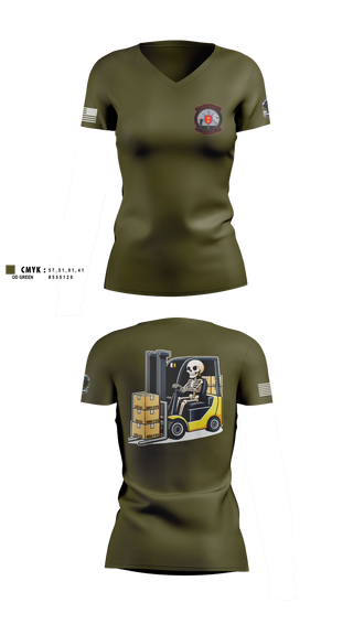 Womens Short Sleeve Vneck Shirt, , Marines, Teamtime, Team time, sublimation, custom sports apparel, team uniforms, spirit wear, spiritwear, sports uniforms, custom shirts, team store, custom team store, fundraiser sports, apparel fundraiser