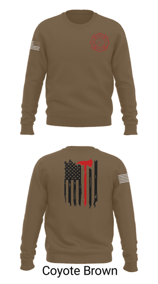 Crew Neck Sweatshirt, Okay Fire & Rescue, Fire Department, Teamtime, Team time, sublimation, custom sports apparel, team uniforms, spirit wear, spiritwear, sports uniforms, custom shirts, team store, custom team store, fundraiser sports, apparel fundraiser