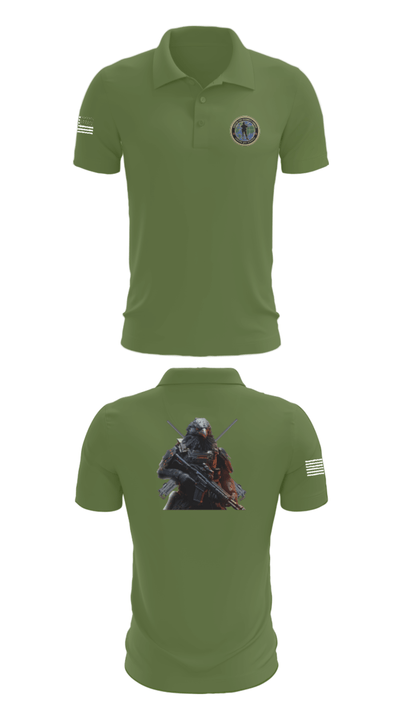 Center for Security Forces Detachment Chesapeake 88189039 Short Sleeve Performance Polo - 45