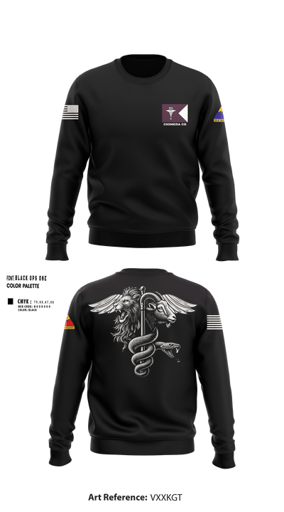 CHIMERA CO 12751765 Crew Neck Sweatshirt - 3