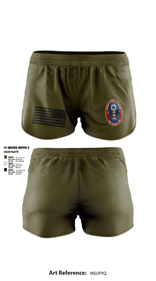 Ranger Panties, 95th WMD CST, National Guard, Teamtime, Team time, sublimation, custom sports apparel, team uniforms, spirit wear, spiritwear, sports uniforms, custom shirts, team store, custom team store, fundraiser sports, apparel fundraiser