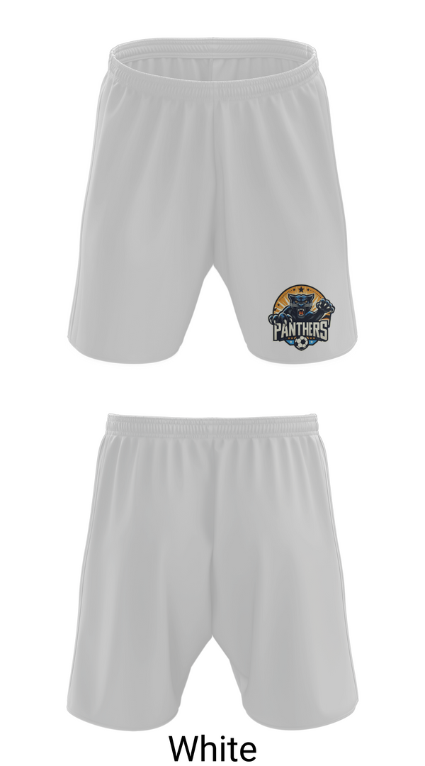 Athletic Shorts With Pockets, Panthers, Men's Soccer, Teamtime, Team time, sublimation, custom sports apparel, team uniforms, spirit wear, spiritwear, sports uniforms, custom shirts, team store, custom team store, fundraiser sports, apparel fundraiser
