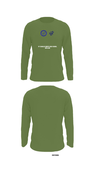 Long Sleeve Performance Shirt, St Charles North High School Bowling, Bowling, Teamtime, Team time, sublimation, custom sports apparel, team uniforms, spirit wear, spiritwear, sports uniforms, custom shirts, team store, custom team store, fundraiser sports, apparel fundraiser