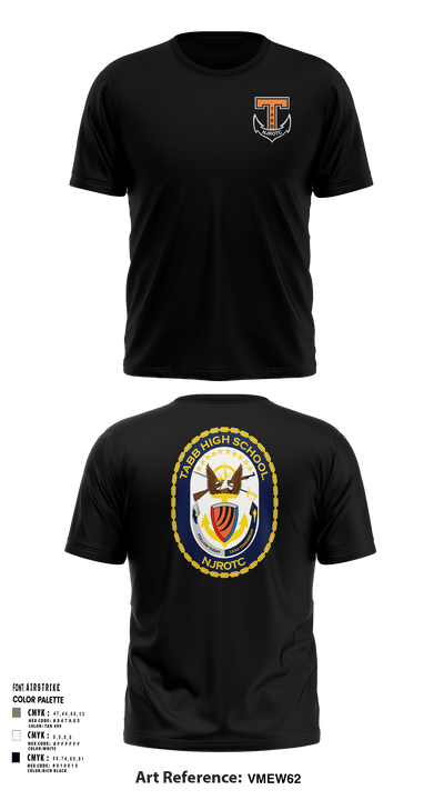 Tabb NJROTC 42524039 Short Sleeve Performance Shirt - 19