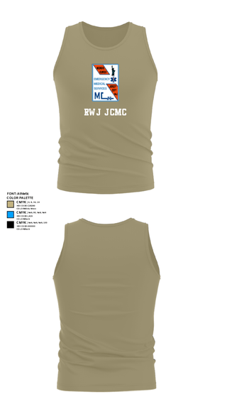 Tank Top, RWJ JCMC, Fire Department, Teamtime, Team time, sublimation, custom sports apparel, team uniforms, spirit wear, spiritwear, sports uniforms, custom shirts, team store, custom team store, fundraiser sports, apparel fundraiser
