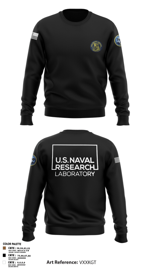 Crew Neck Sweatshirt, Naval Research Laboratory, Navy, Teamtime, Team time, sublimation, custom sports apparel, team uniforms, spirit wear, spiritwear, sports uniforms, custom shirts, team store, custom team store, fundraiser sports, apparel fundraiser