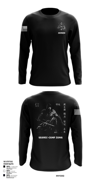 Long Sleeve Performance Shirt, USANEC- Camp Zama, 78th Signal Battalion, Army, Teamtime, Team time, sublimation, custom sports apparel, team uniforms, spirit wear, spiritwear, sports uniforms, custom shirts, team store, custom team store, fundraiser sports, apparel fundraiser