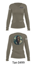Walter Reed Army Institute of Research - West 71729824 Women's Long Sleeve V-neck Shirt - 77