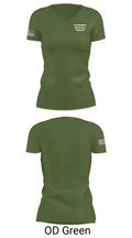 1st Squadron 4th cavalry regiment 84210229 Women's Short Sleeve V-neck Shirt - 48