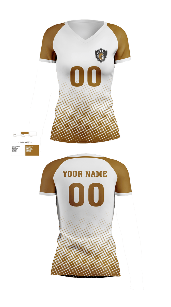 Women's Short Sleeve Vneck Shirt, Italy High School Volleyball, Women's Volleyball, Teamtime, Team time, sublimation, custom sports apparel, team uniforms, spirit wear, spiritwear, sports uniforms, custom shirts, team store, custom team store, fundraiser sports, apparel fundraiser