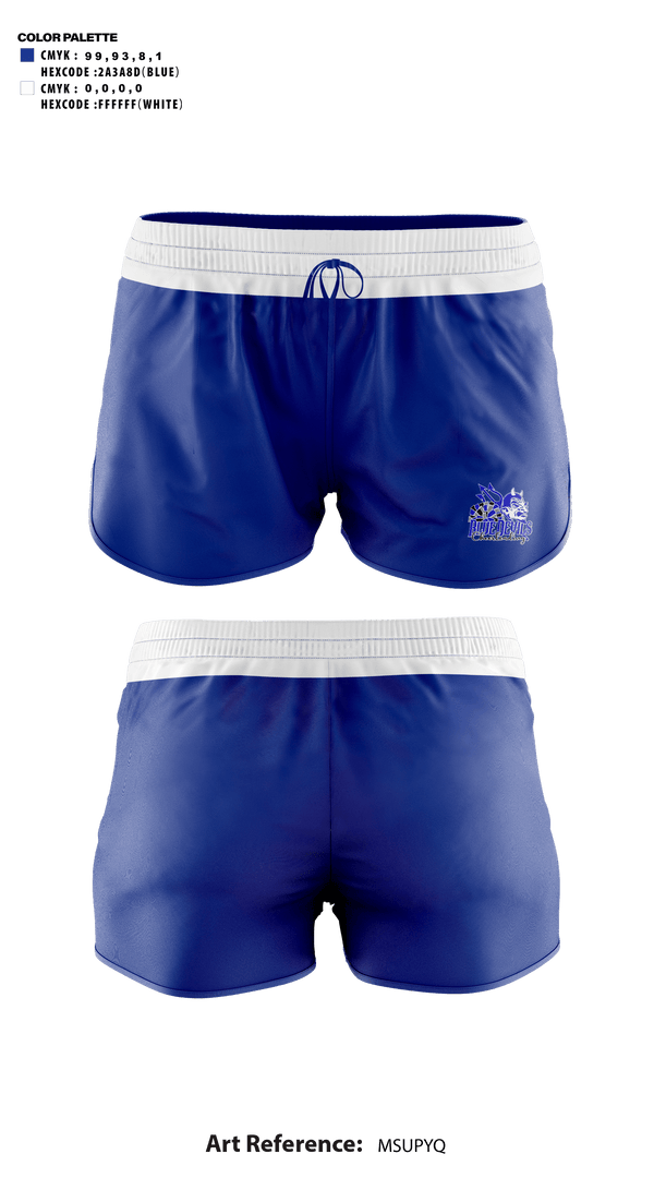 Womens Shorts, Fairhaven High School Cheer, Cheer, Teamtime, Team time, sublimation, custom sports apparel, team uniforms, spirit wear, spiritwear, sports uniforms, custom shirts, team store, custom team store, fundraiser sports, apparel fundraiser