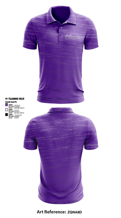 Lady Hot Shotz 72495298 Short Sleeve Performance Polo - 1