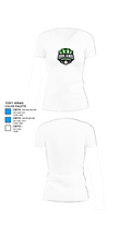 Orland Youth Association - OYA Baseball 38787499 Women's Short Sleeve V-neck Shirt - 18