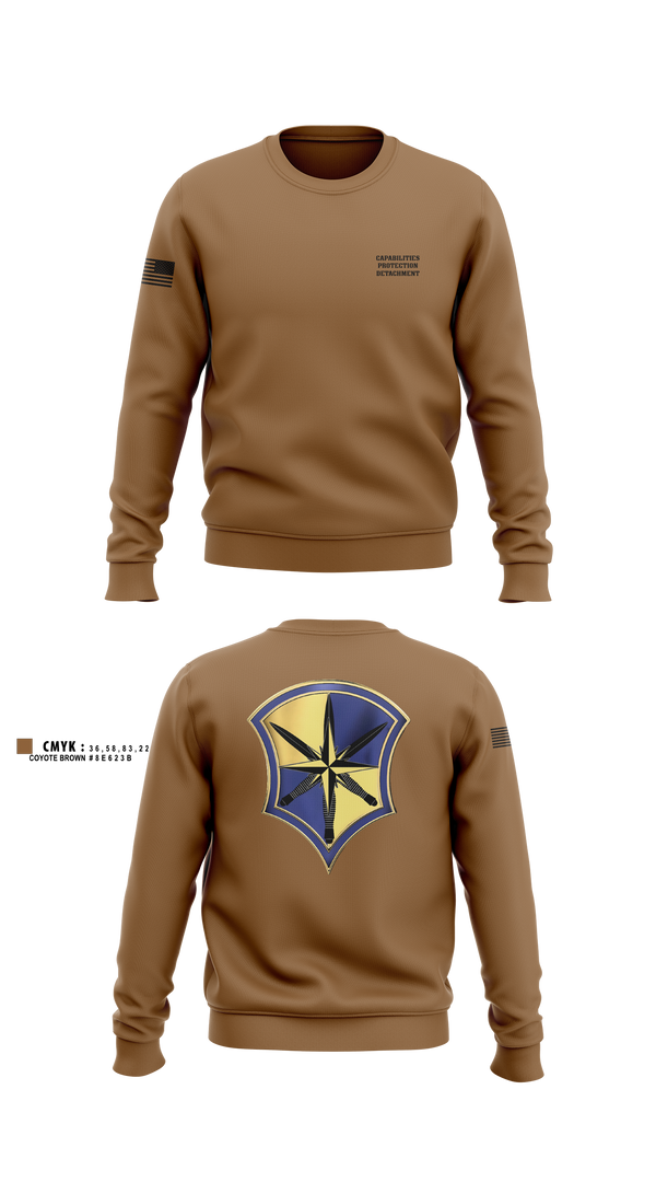 Crew Neck Sweatshirt, Capabilities Protection Detachment, , Teamtime, Team time, sublimation, custom sports apparel, team uniforms, spirit wear, spiritwear, sports uniforms, custom shirts, team store, custom team store, fundraiser sports, apparel fundraiser