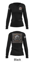 Gravois Fire Special Operations 80045989 Women's Long Sleeve V-neck Shirt - 37