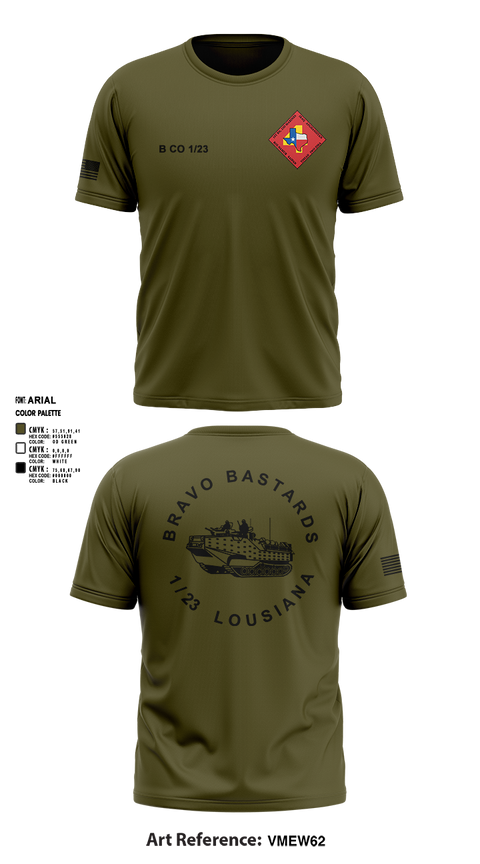 Short Sleeve Performance Shirt, Bravo 1/23 63480397, Marines, Teamtime, Team time, sublimation, custom sports apparel, team uniforms, spirit wear, spiritwear, sports uniforms, custom shirts, team store, custom team store, fundraiser sports, apparel fundraiser
