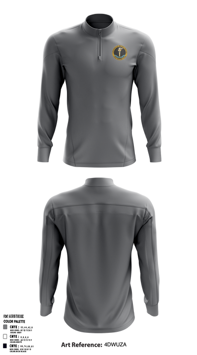 LMPD PEER SUPPORT 60613190 Quarter Zip Jacket - 1 (1)