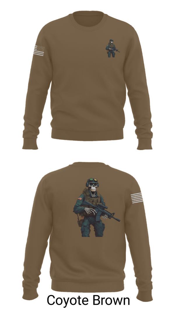 Crew Neck Sweatshirt, 3d lsb, Marines, Teamtime, Team time, sublimation, custom sports apparel, team uniforms, spirit wear, spiritwear, sports uniforms, custom shirts, team store, custom team store, fundraiser sports, apparel fundraiser